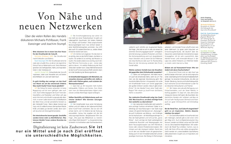 Beispiel Moderation und Interview